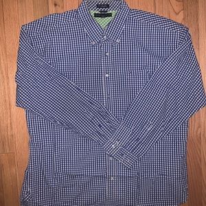 2 long sleeved button down Tommy Hilfiger shirts
